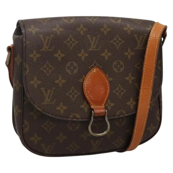 LOUIS VUITTON Monogram Saint Cloud GM Shoulder Bag Vintage M51242 - Picture 1 of 16